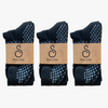 grip socks (crew / mid-calf) - organic combed cotton
