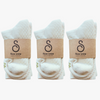 grip socks (crew / mid-calf) - organic combed cotton