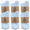 grip socks (crew / mid-calf) - organic combed cotton