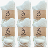 grip socks (crew / mid-calf) - organic combed cotton