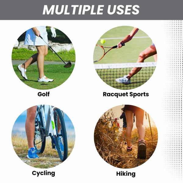 merino wool trainer socks for golf, pickleball, cycling, hiking, squash