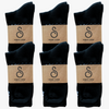 crew / mid-calf socks - organic combed cotton