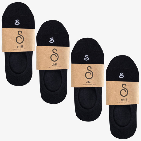 no-show socks - organic combed cotton