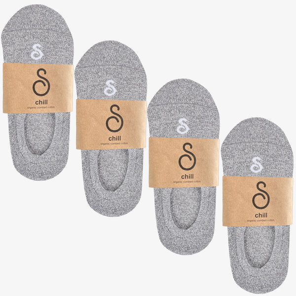 no-show socks - organic combed cotton