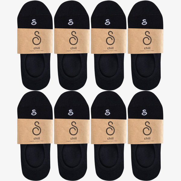 no-show socks - organic combed cotton