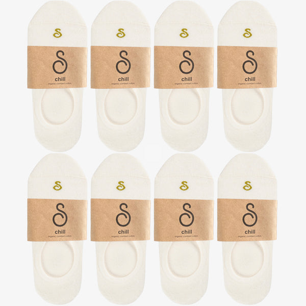 no-show socks - organic combed cotton
