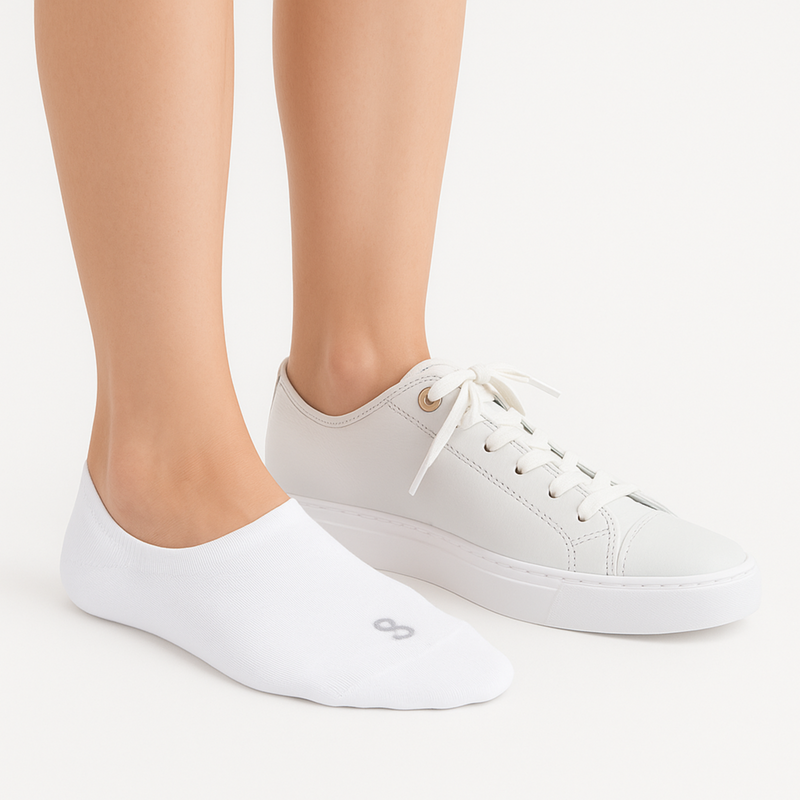 no-show socks - organic combed cotton