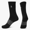 crew socks organic cotton - black - hipSwan