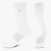 crew socks organic cotton - white - hipSwan