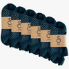 Grippy socks organic cotton - black - 6-pack - hipSwan UK