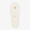 natural undyed no-show socks made from organic combed cotton GOTS certified yarn