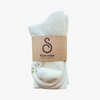 grip socks (crew) - organic combed cotton