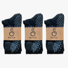 grip socks (crew) - organic combed cotton