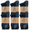 grip socks (crew) - organic combed cotton