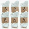 crew socks - organic combed cotton