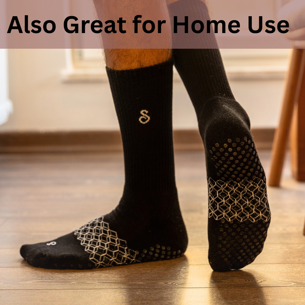 anti slip grip socks slipper socks for home use on bare floors