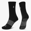 grip socks crew black