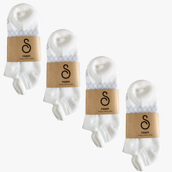 trainer socks - organic combed cotton