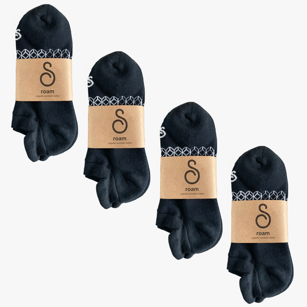 trainer socks - organic combed cotton