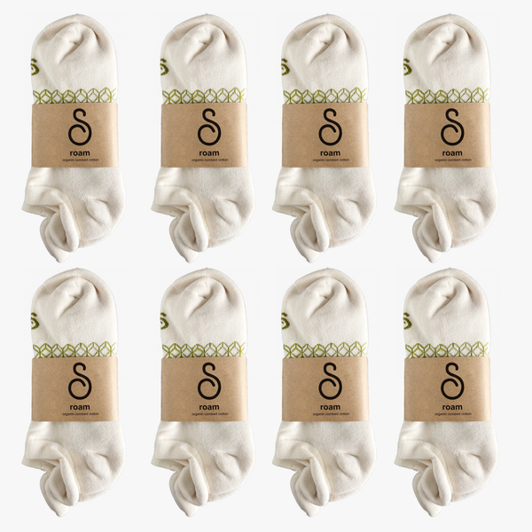trainer socks - organic combed cotton