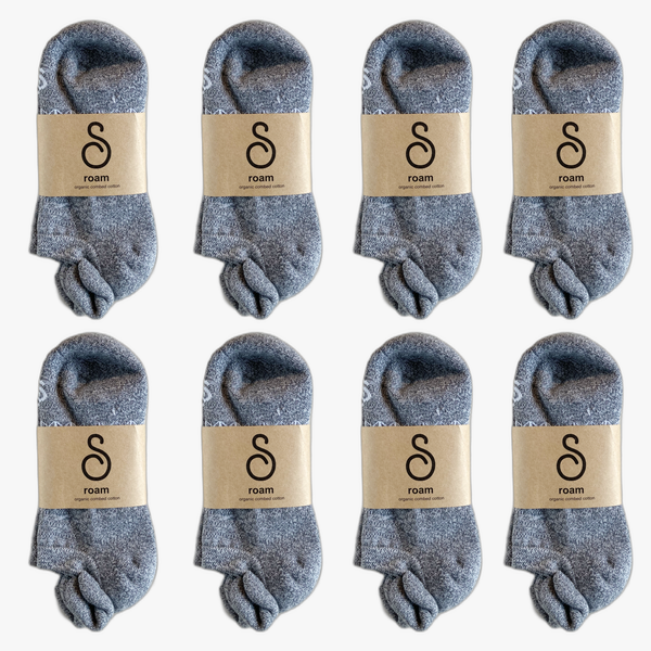 trainer socks - organic combed cotton