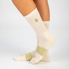Crew Midcalf Socks - Organic Combed Cotton Natural Undyed