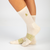 Crew Midcalf Socks - Organic Combed Cotton Natural Undyed
